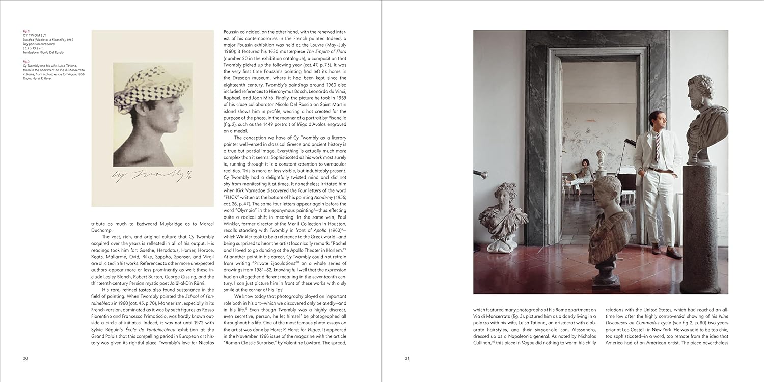 Cy twombly book inside