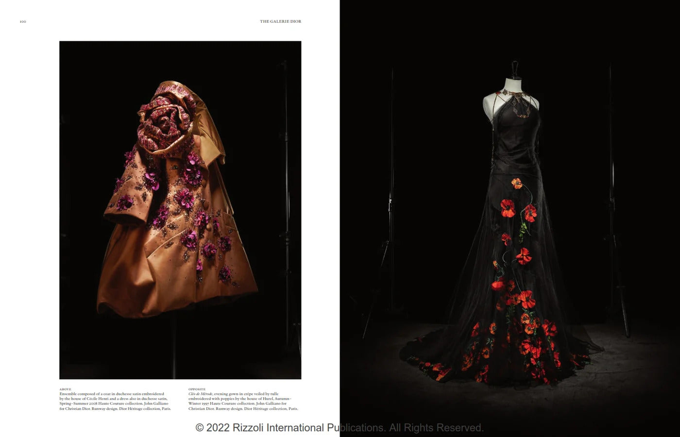 Dior: The Legendary 30, Avenue Montaigne book inside
