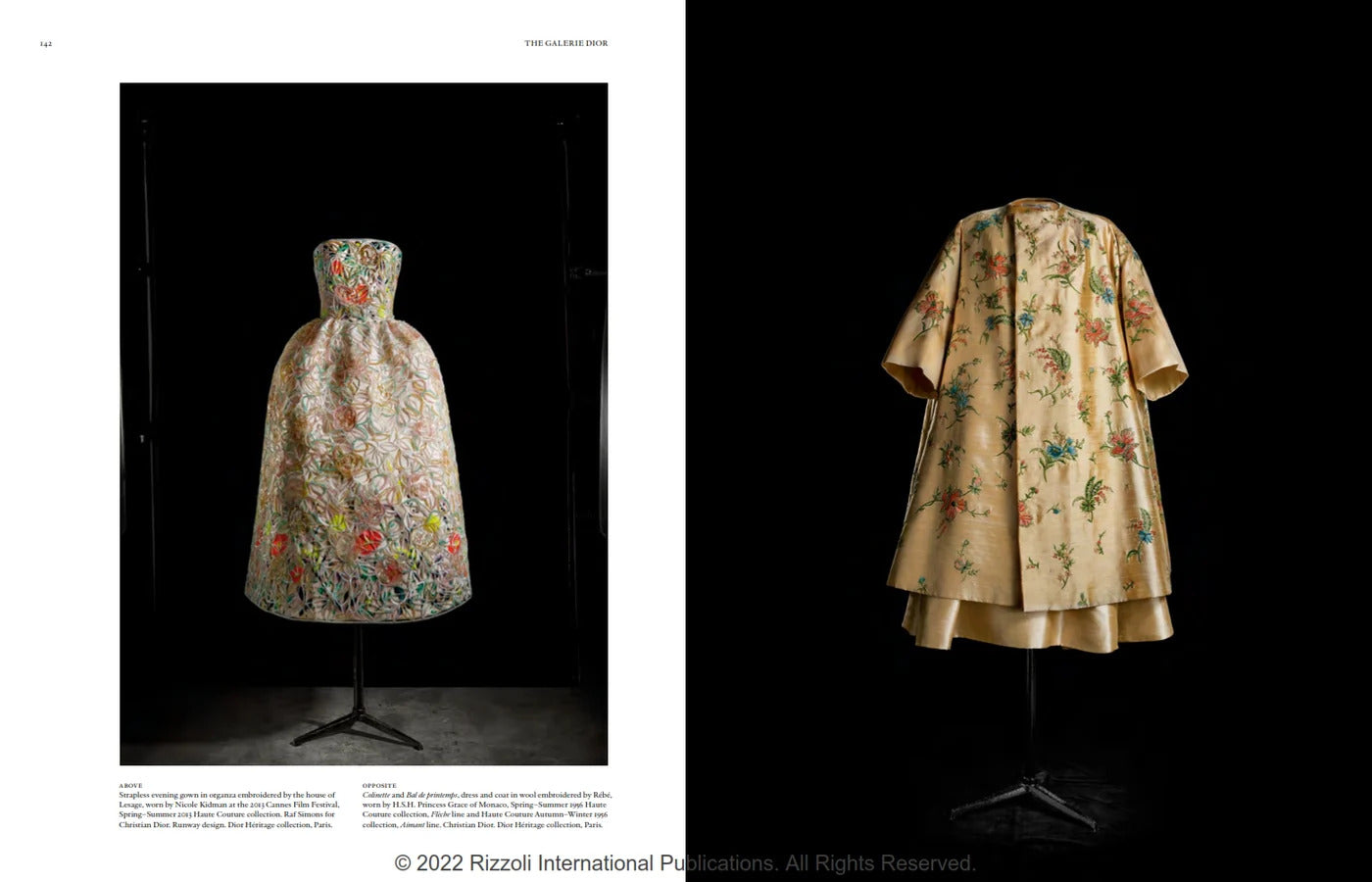 Dior: The Legendary 30, Avenue Montaigne book inside