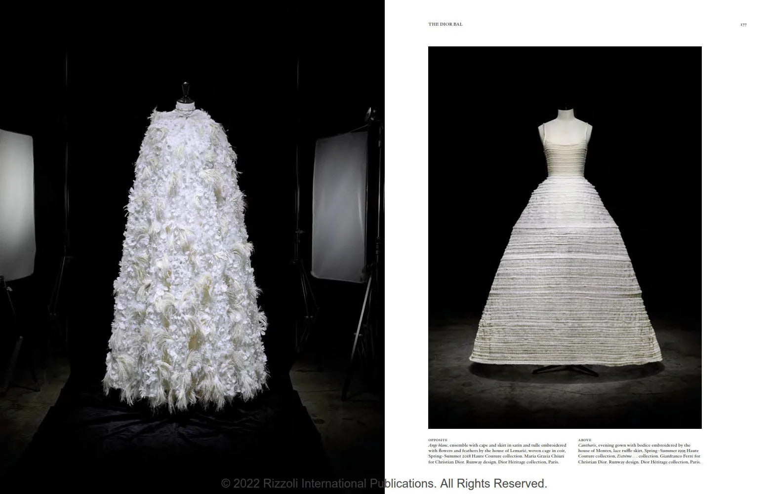 Dior: The Legendary 30, Avenue Montaigne book inside