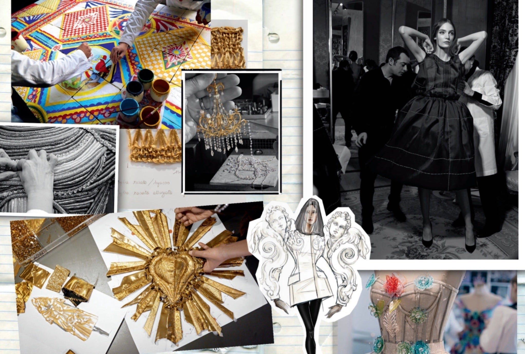 Dolce & Gabbana: From the Heart to the Hands book inside