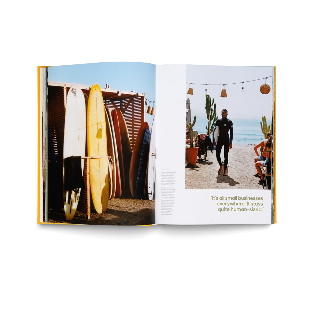 Dream businesses book inside