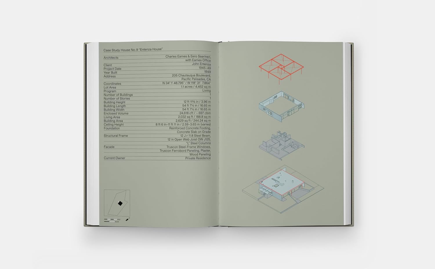 The Eames Houses book inside