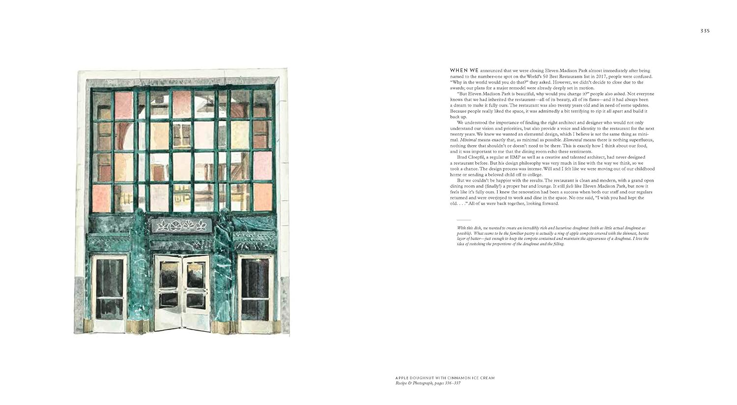 Eleven Madison Park: The Next Chapter book inside