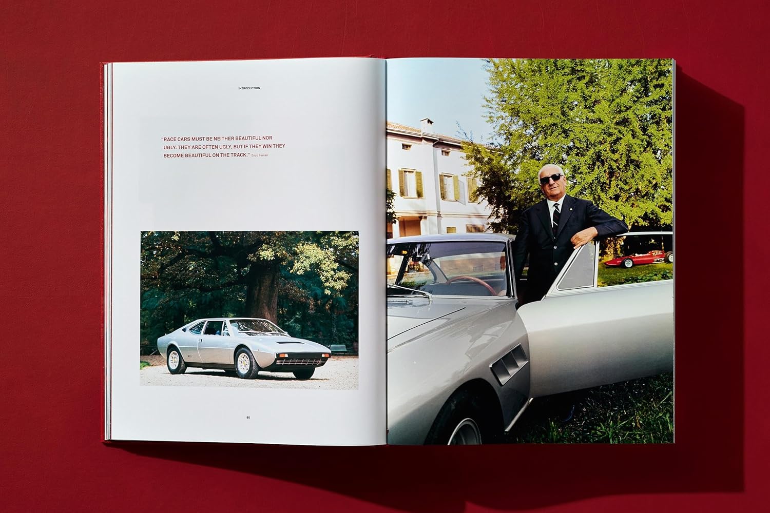 Ferrari book inside