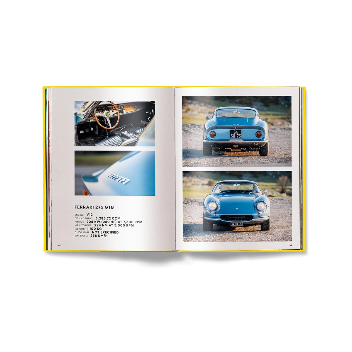 Ferrari Milestones book inside