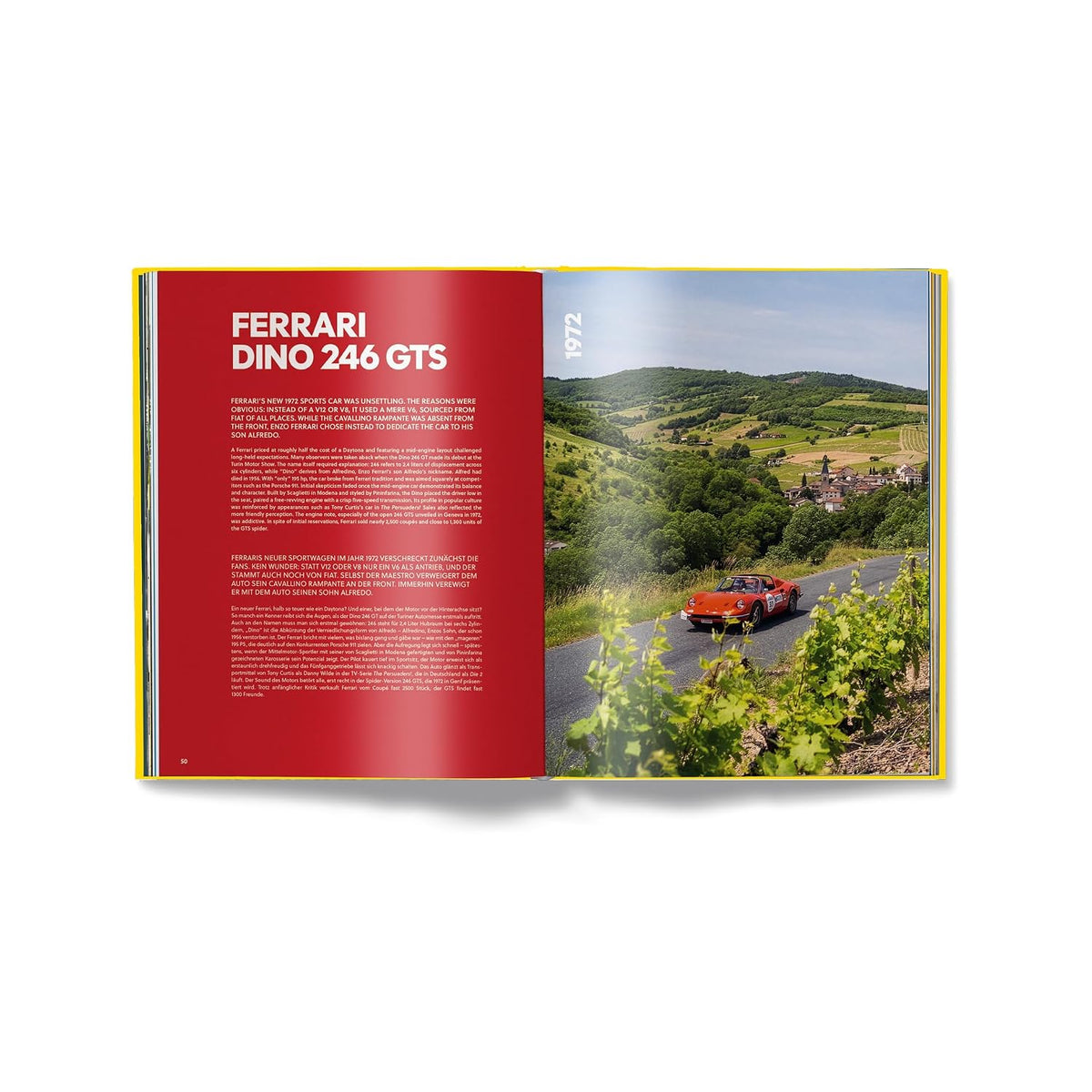 Ferrari Milestones book inside