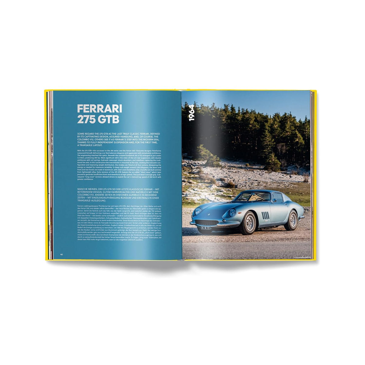 Ferrari Milestones book inside
