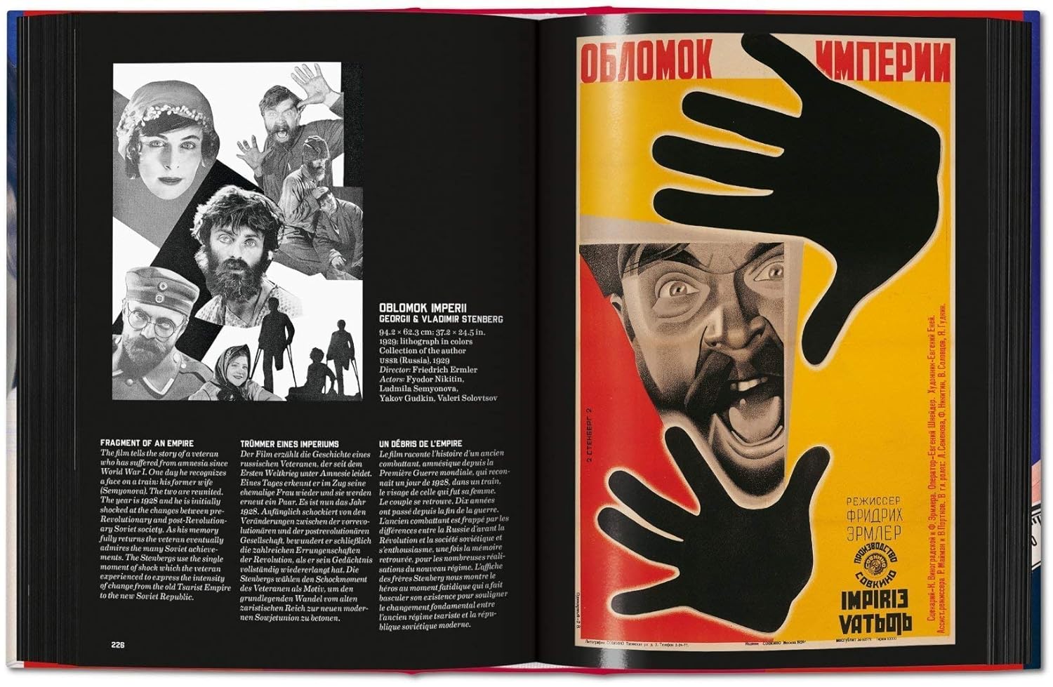 Film posters russian avant garde book inside