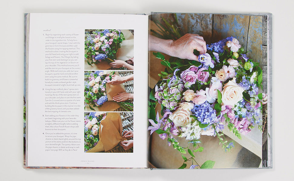 French Blooms book inside