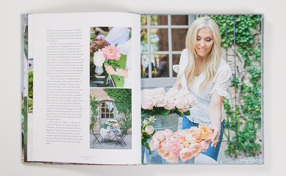 French Blooms book inside