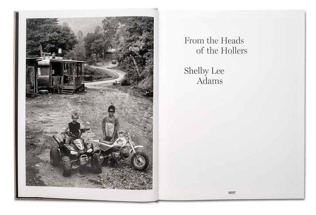From heads of hollers book open