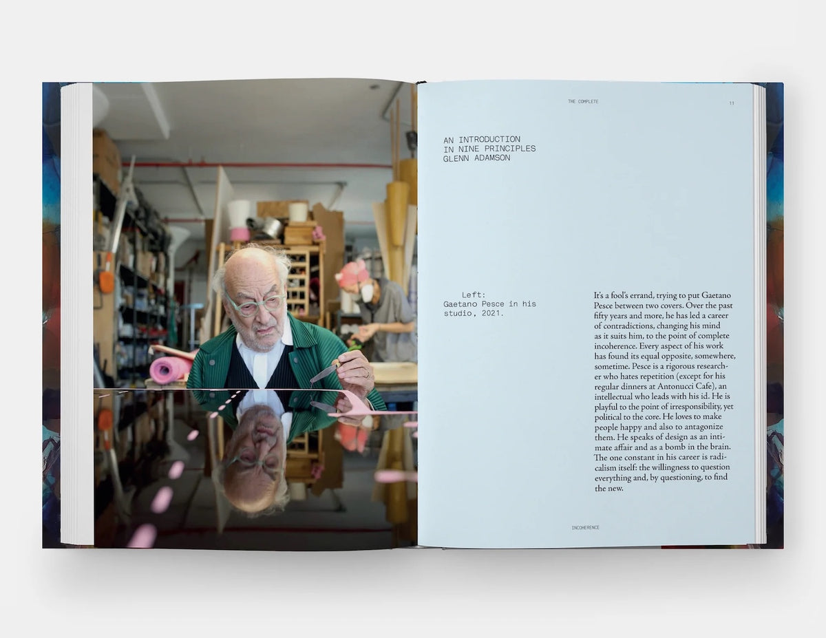 Gaetano Pesce: The Complete Incoherence book inside