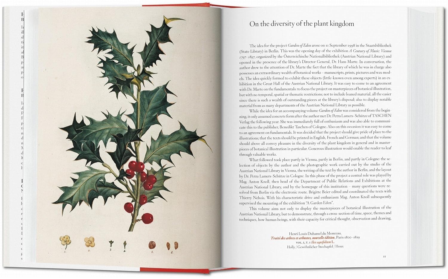 A Garden Eden book inside