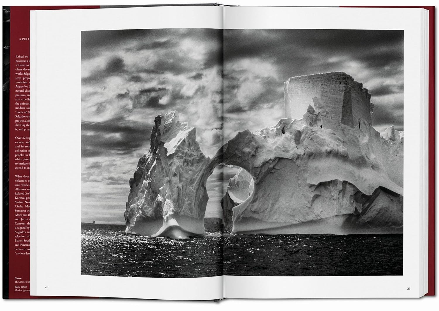 GENESIS (Sebastiao Salgado) book inside