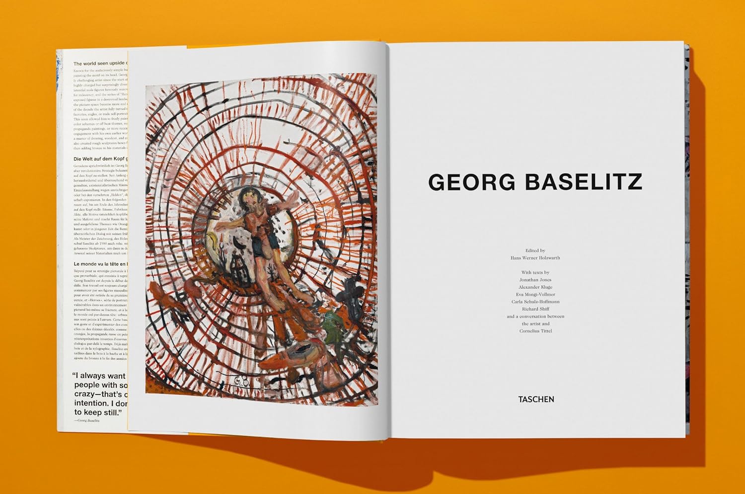 Georg Baselitz book inside