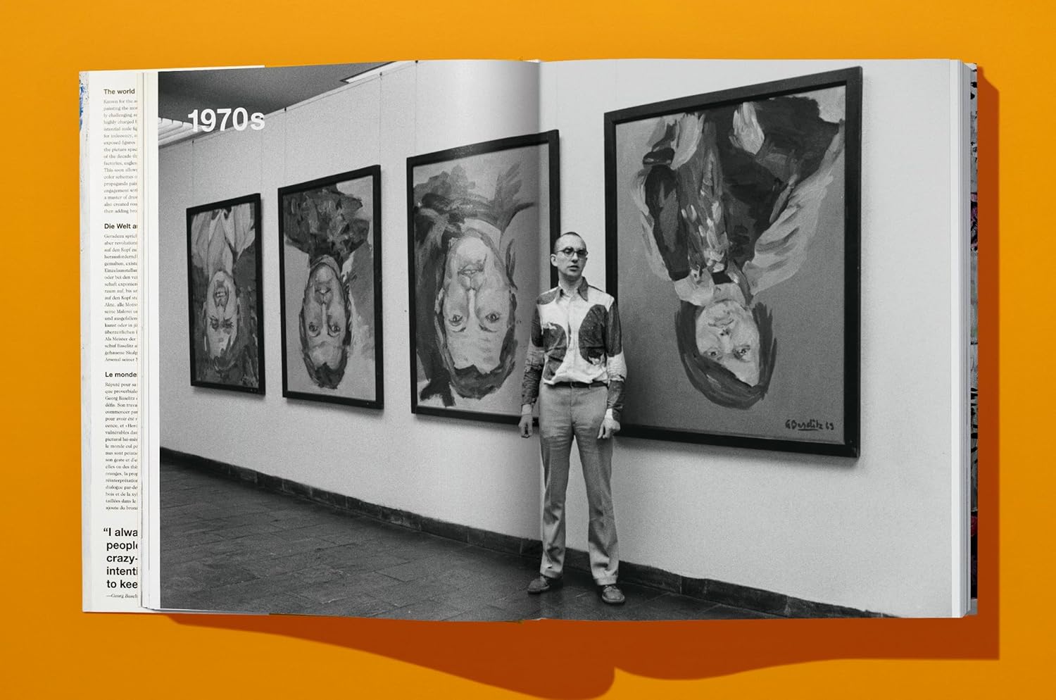 Georg Baselitz book inside