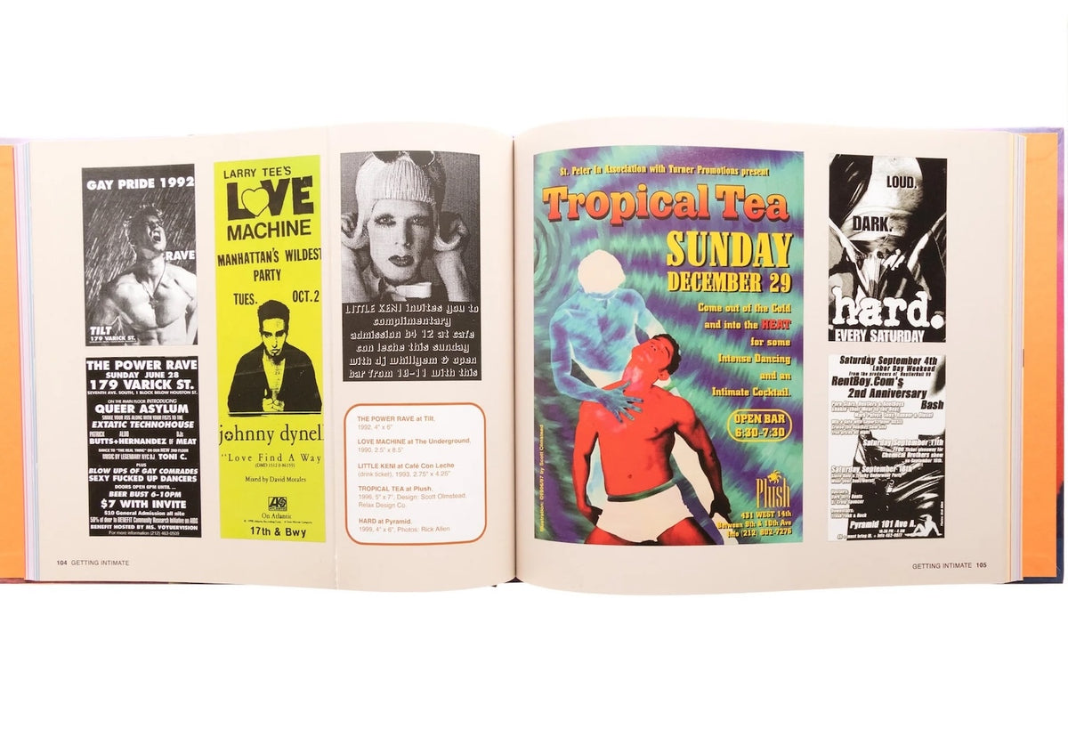 Getting In: NYC Club Flyers from the Gay 1990s book inside