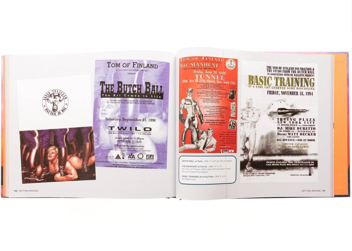 Getting In: NYC Club Flyers from the Gay 1990s book inside