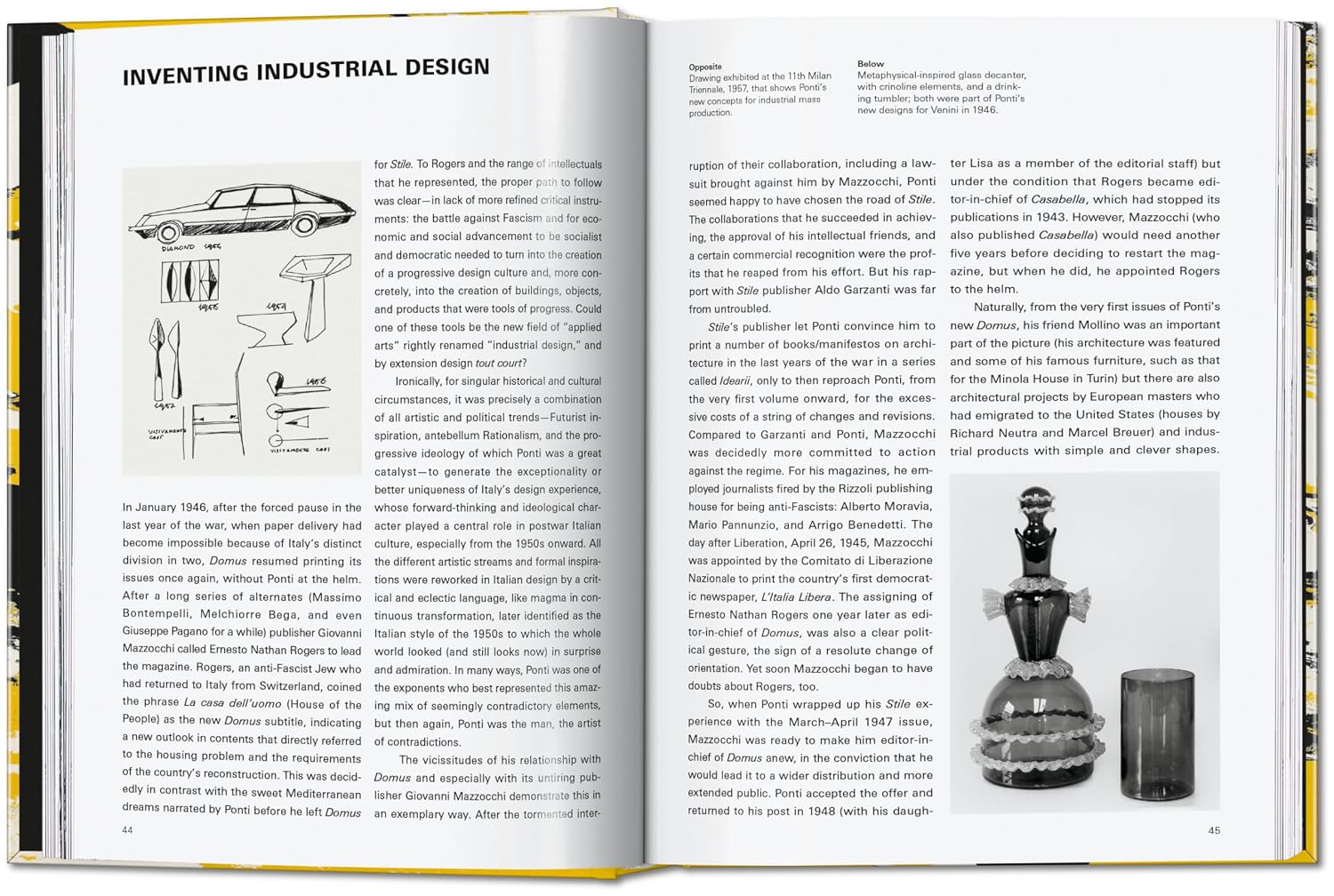 Gio Ponti (45th Edition) book inside