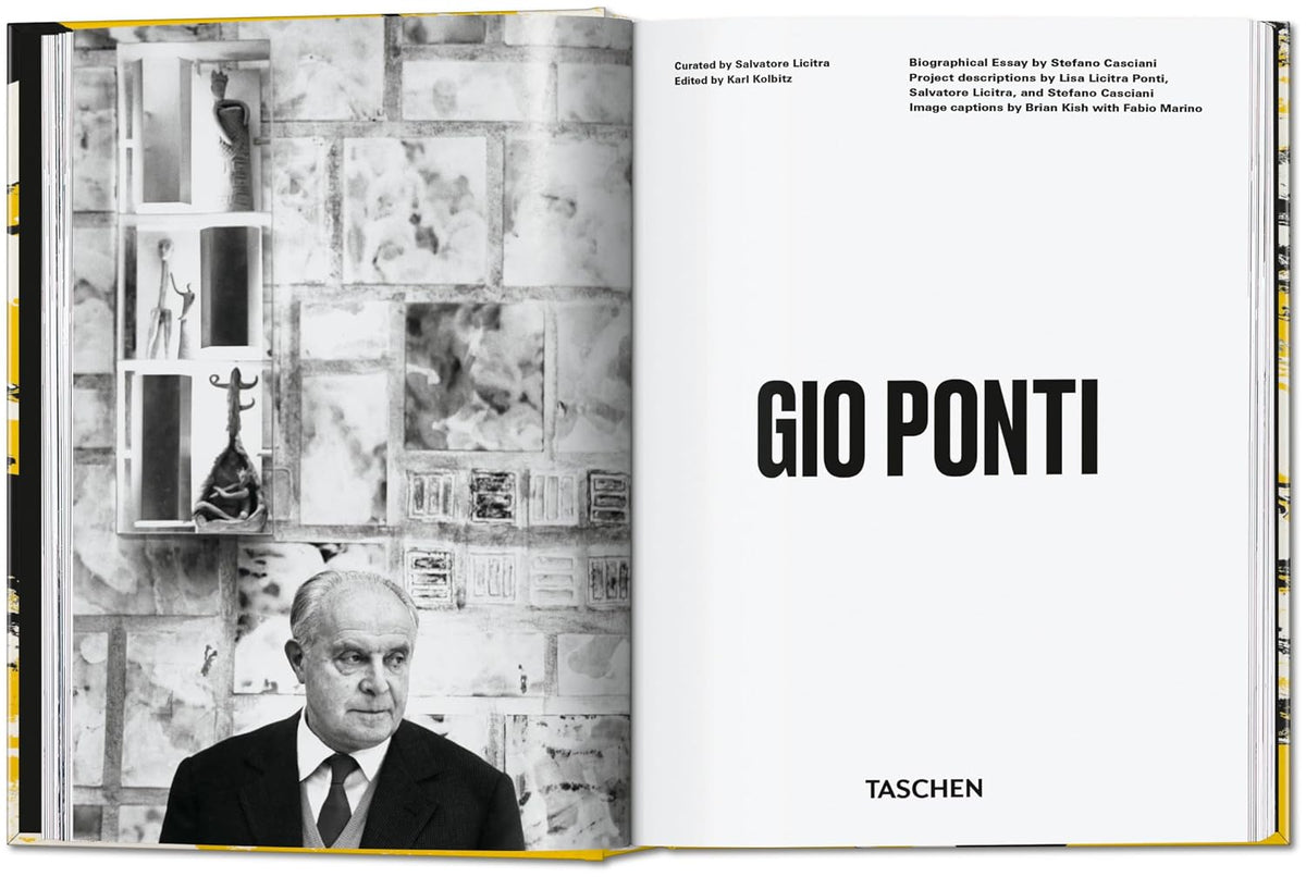 Gio Ponti (45th Edition) book inside