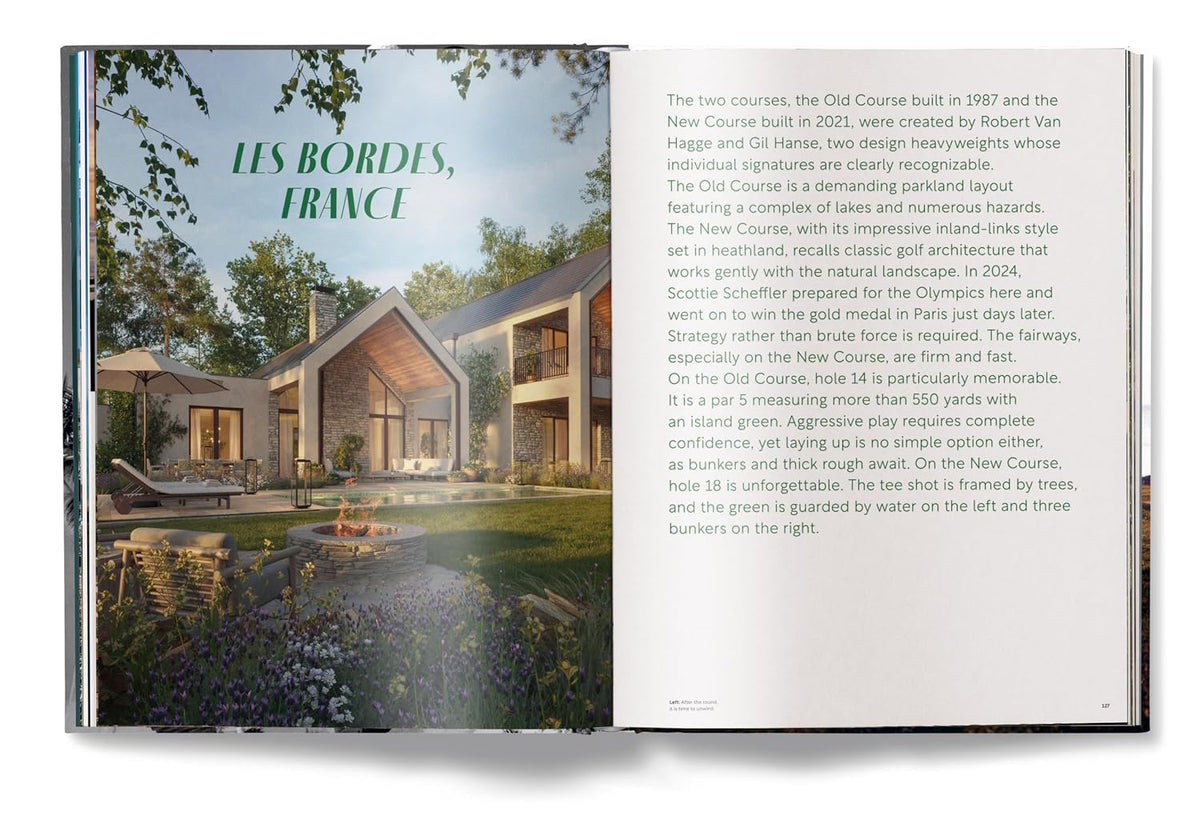 Golf book inside