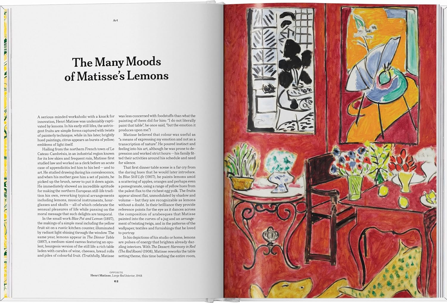 The Gourmand's Lemon book inside