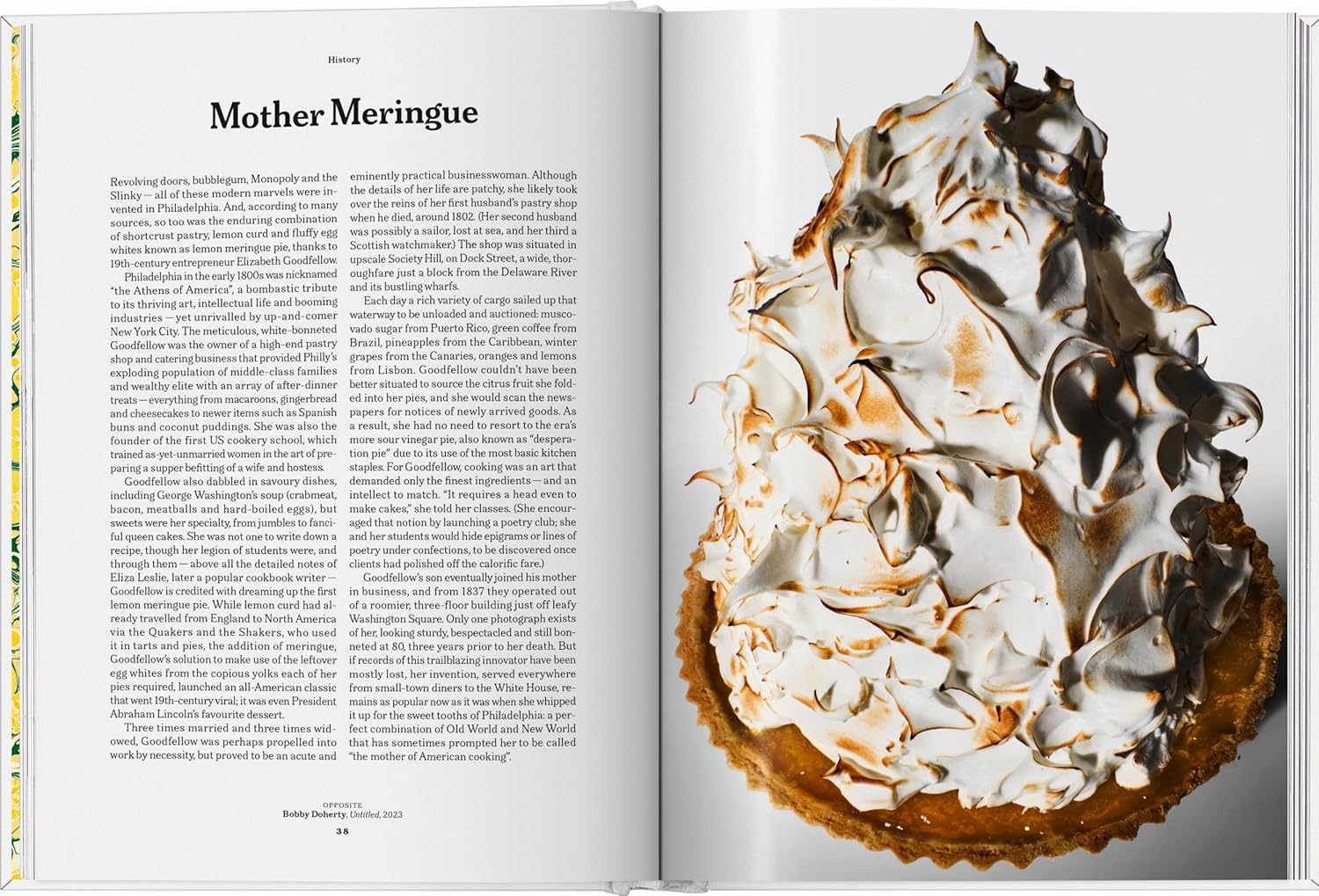 The Gourmand's Lemon book inside