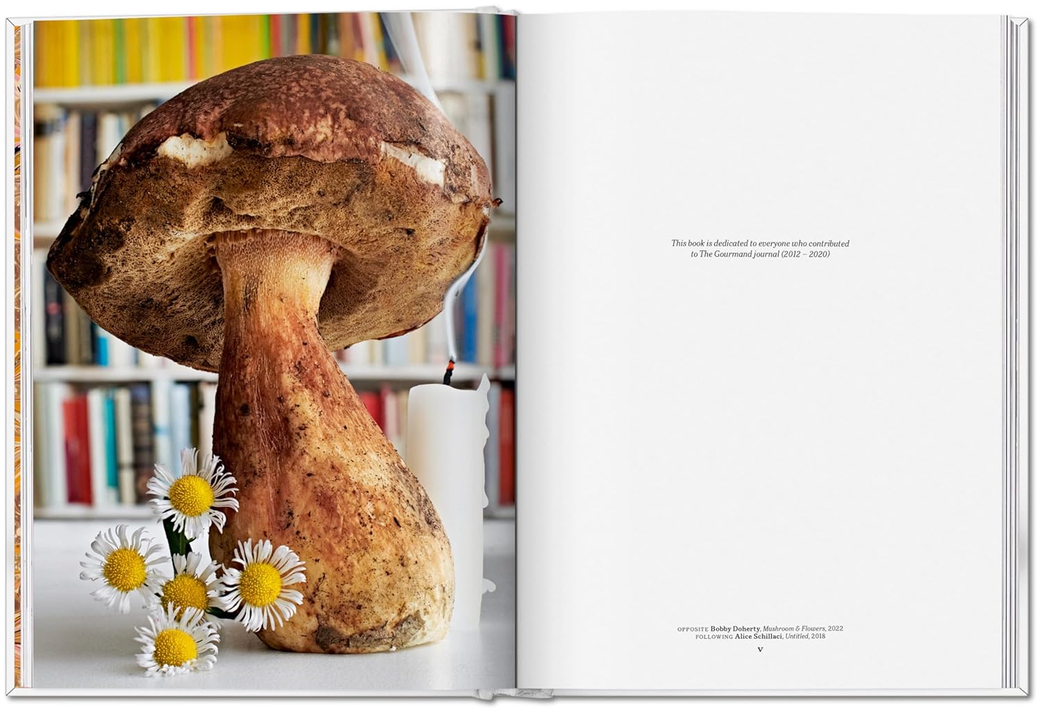The Gourmand's Mushroom book inside