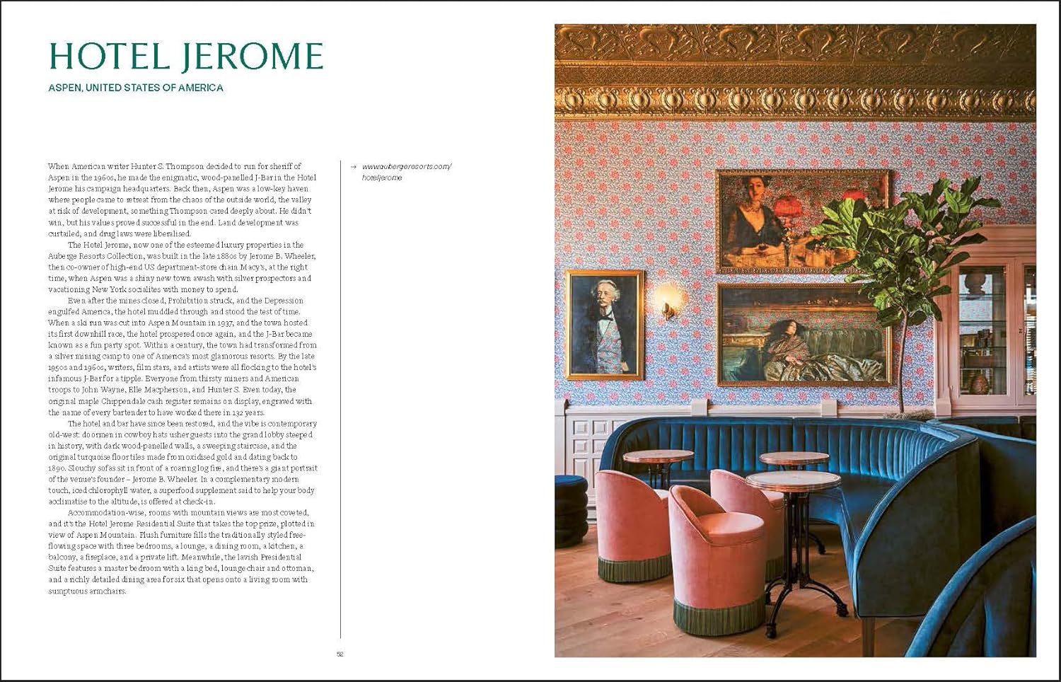 Grand Hotels of the World book inside