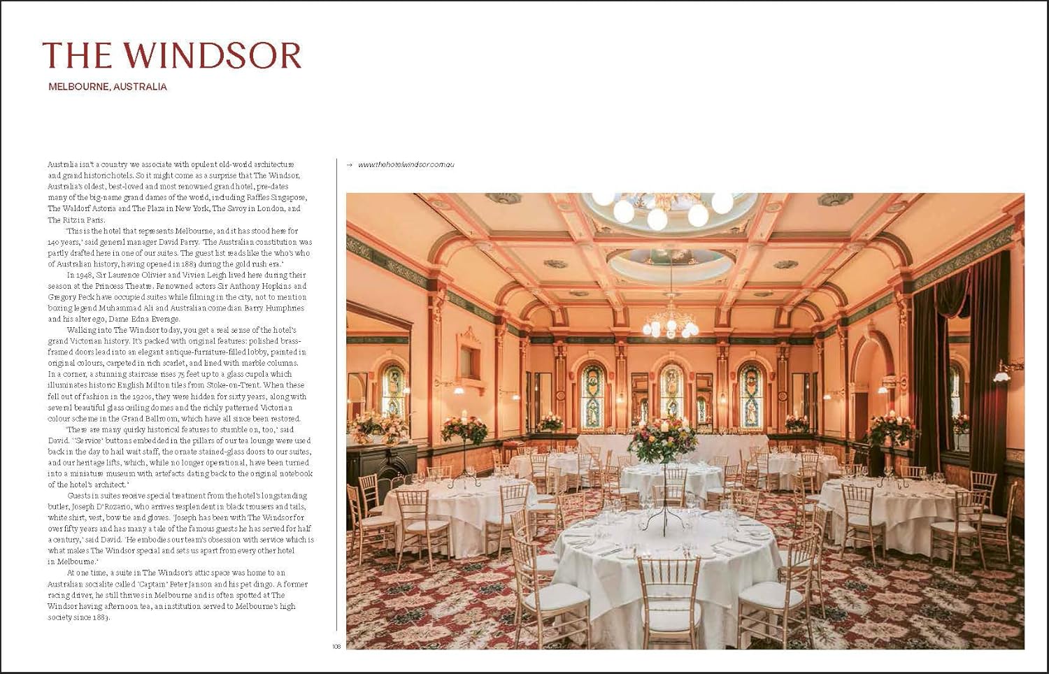 Grand Hotels of the World book inside