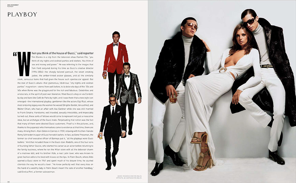 Gucci making of book inside