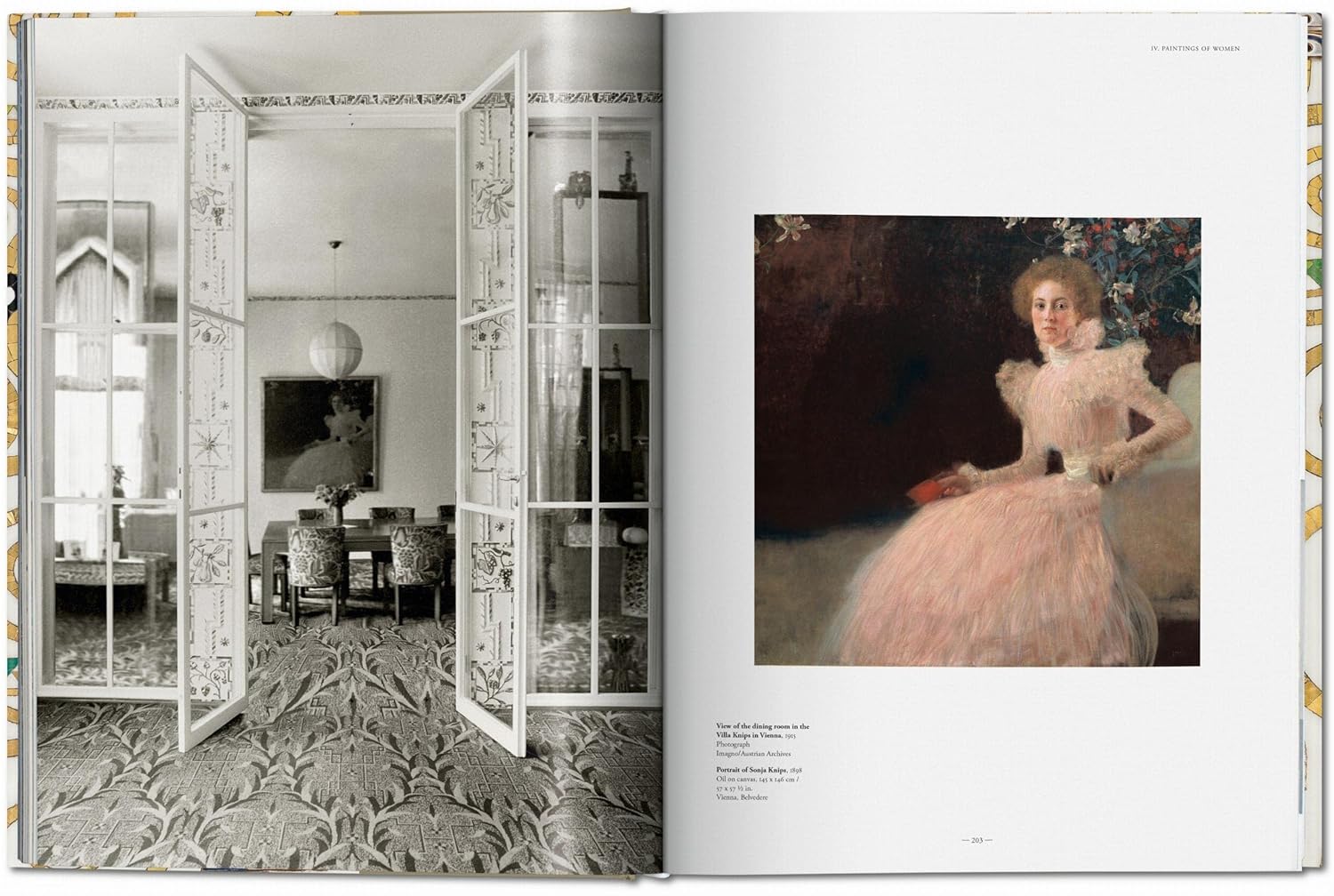 Gustav Klimt book inside