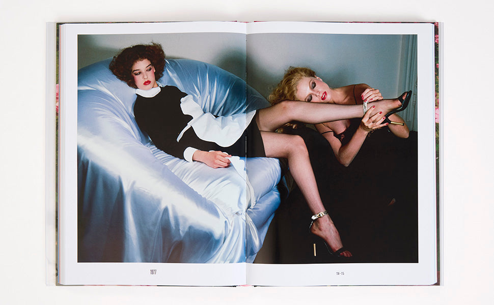 Guy Bourdin for Charles Jourdan book inside