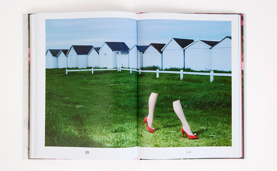 Guy Bourdin for Charles Jourdan book inside