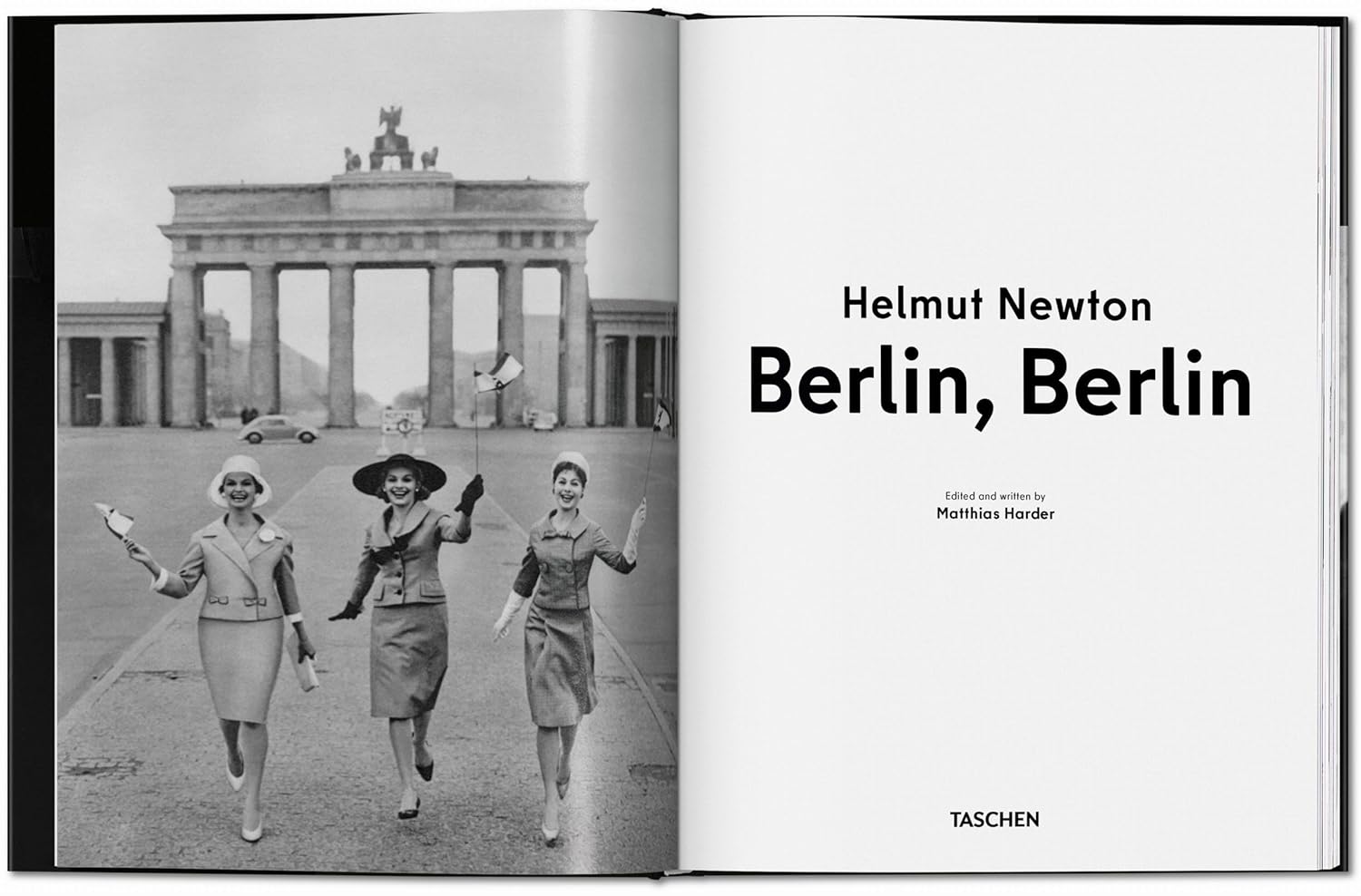Helmut Newton: Berlin, Berlin book inside