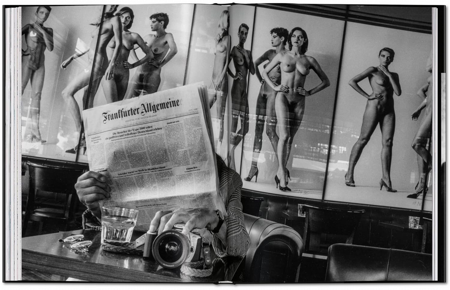 Helmut Newton: Berlin, Berlin book inside