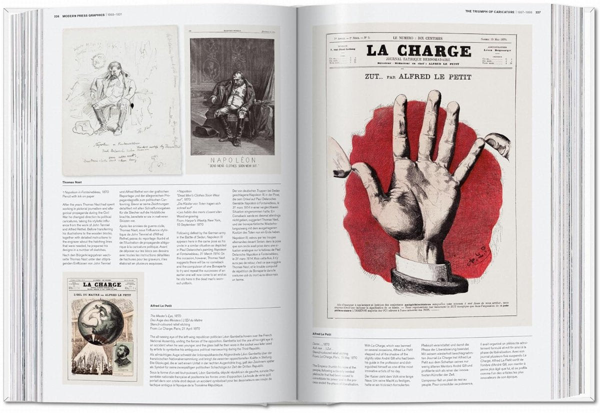 History of press graphics book inside
