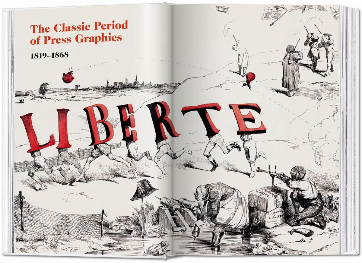 History of press graphics book inside