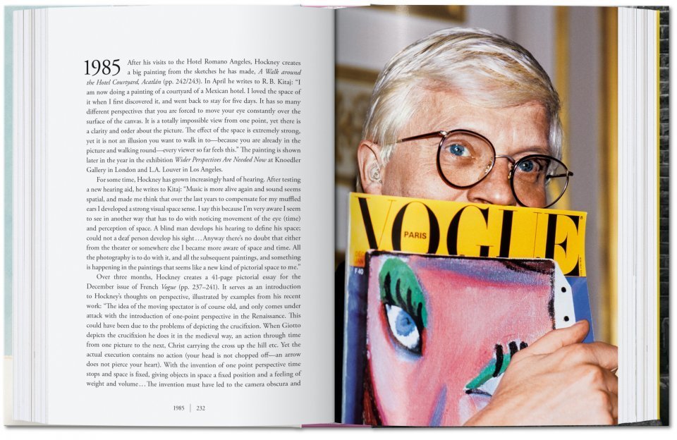 David hockney book inside