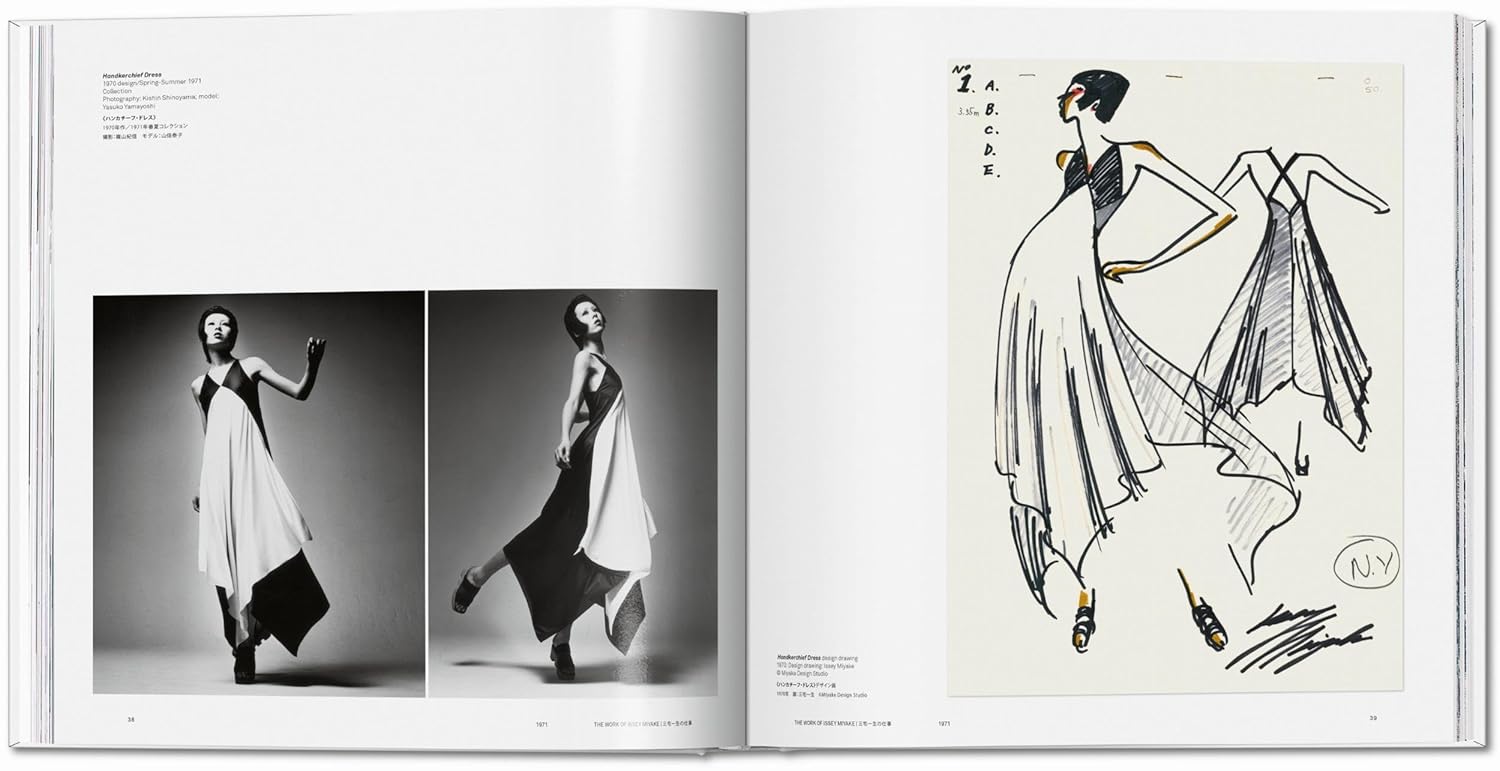 Issey Miyake book inside
