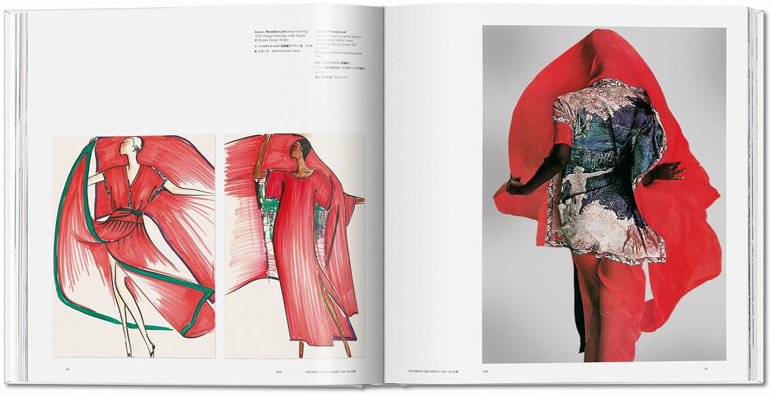 Issey Miyake book inside