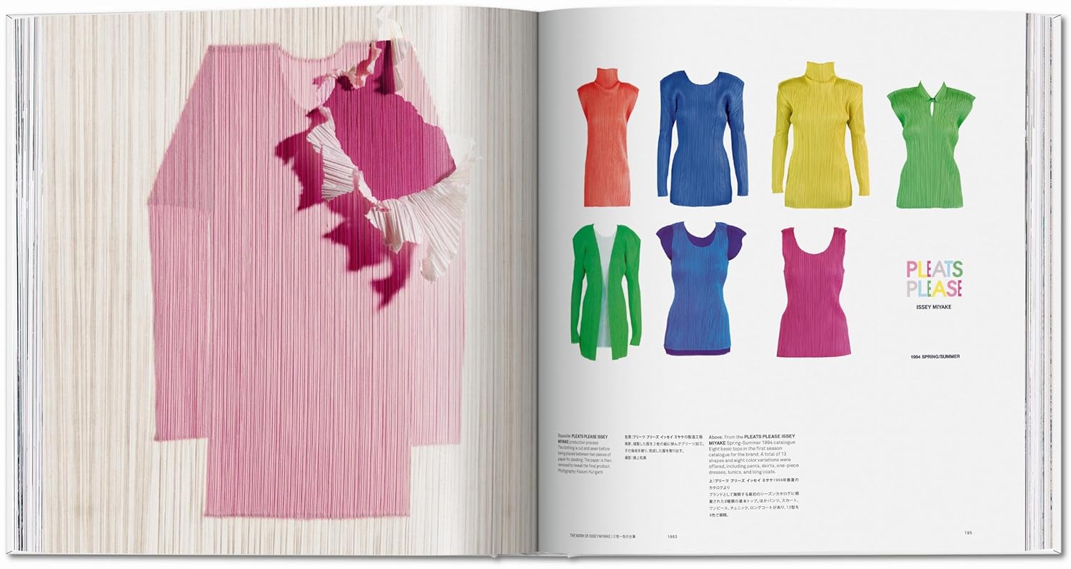 Issey Miyake book inside