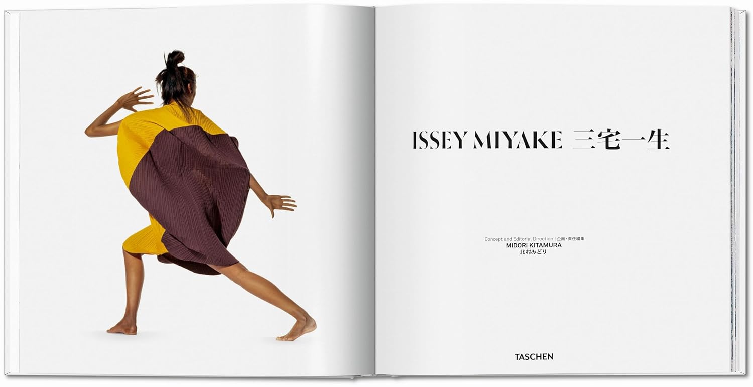 Issey Miyake book inside