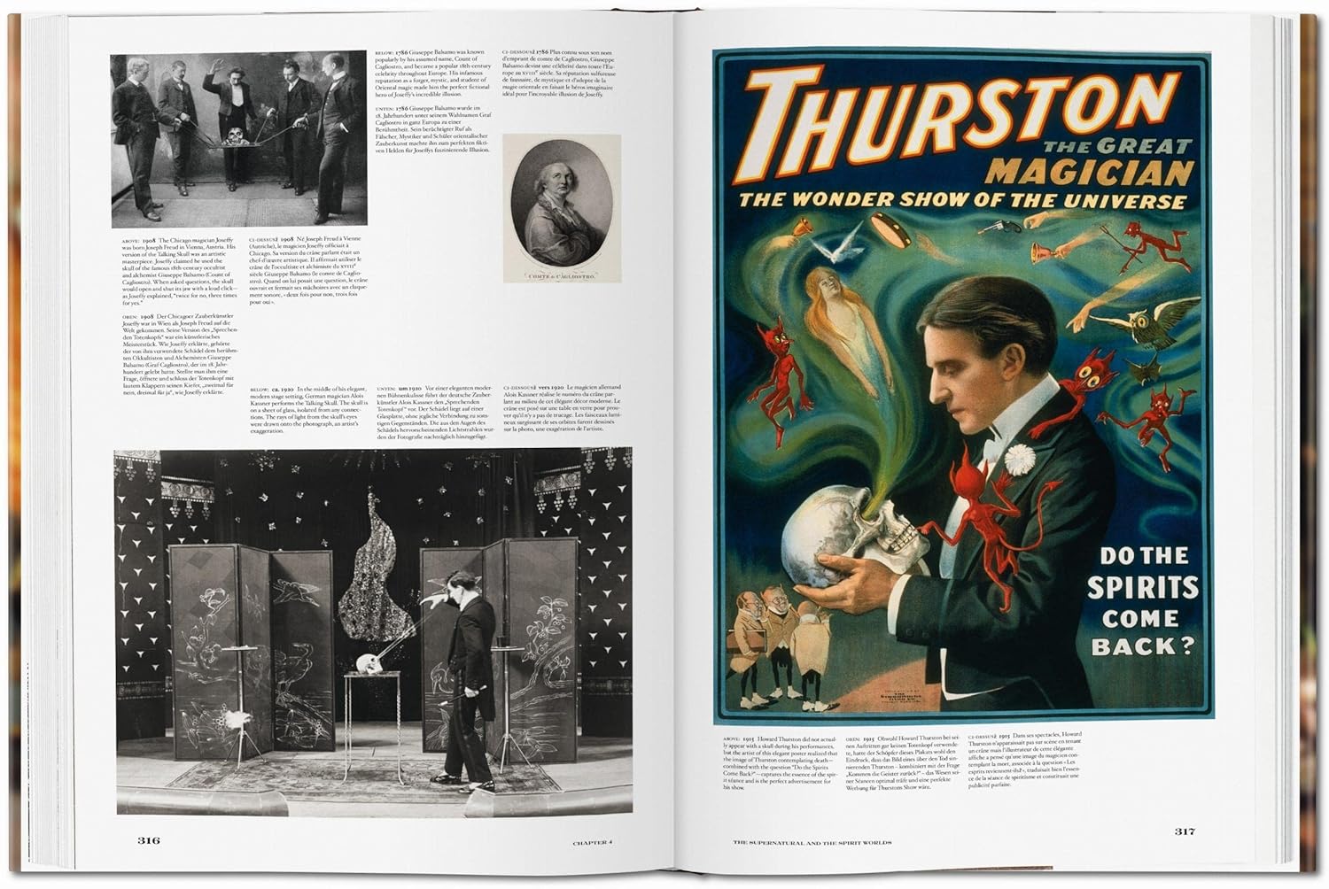 Magic book inside