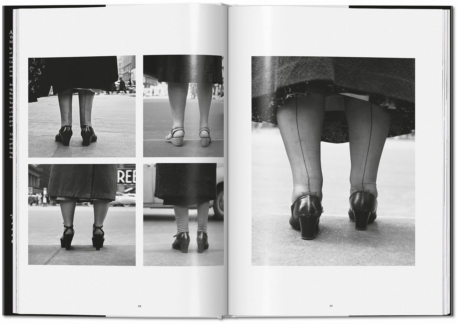 Marvin E. Newman: Photographs 1949-1983 book inside