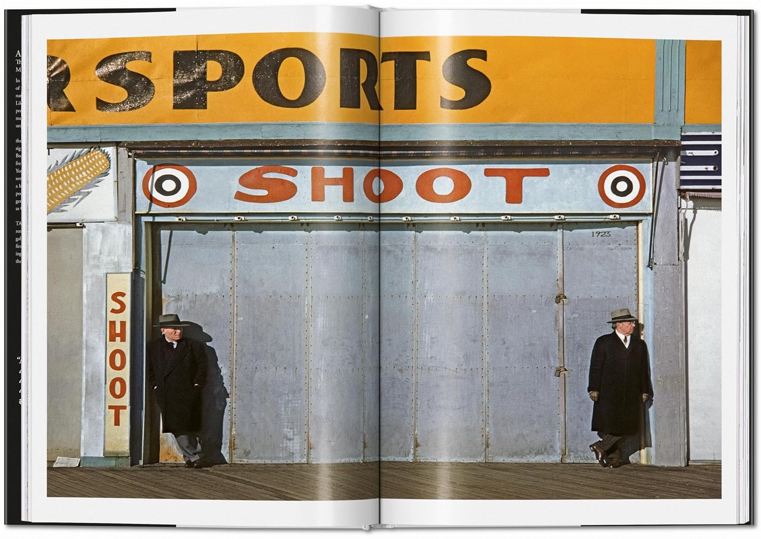 Marvin E. Newman: Photographs 1949-1983 book inside