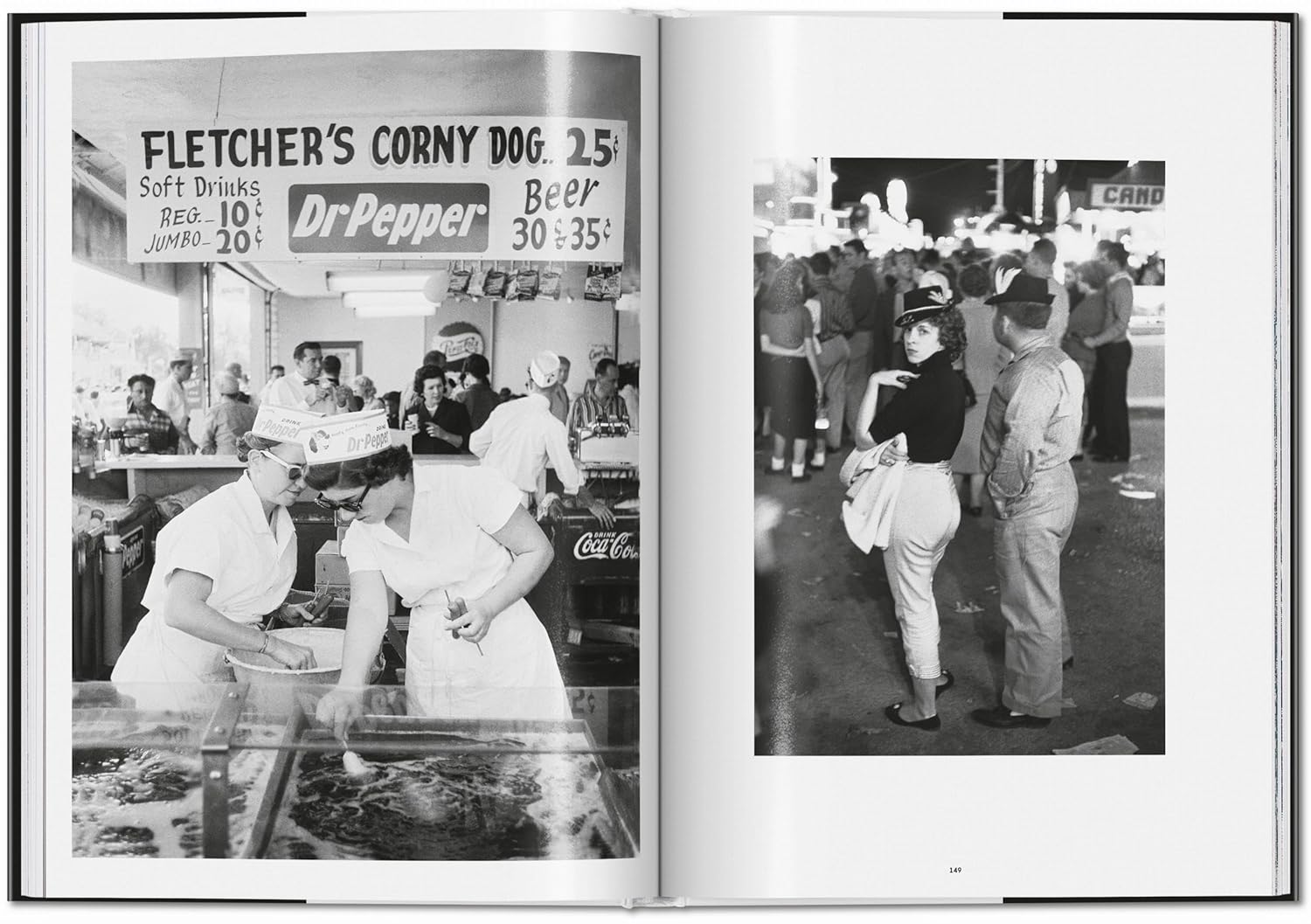 Marvin E. Newman: Photographs 1949-1983 book inside