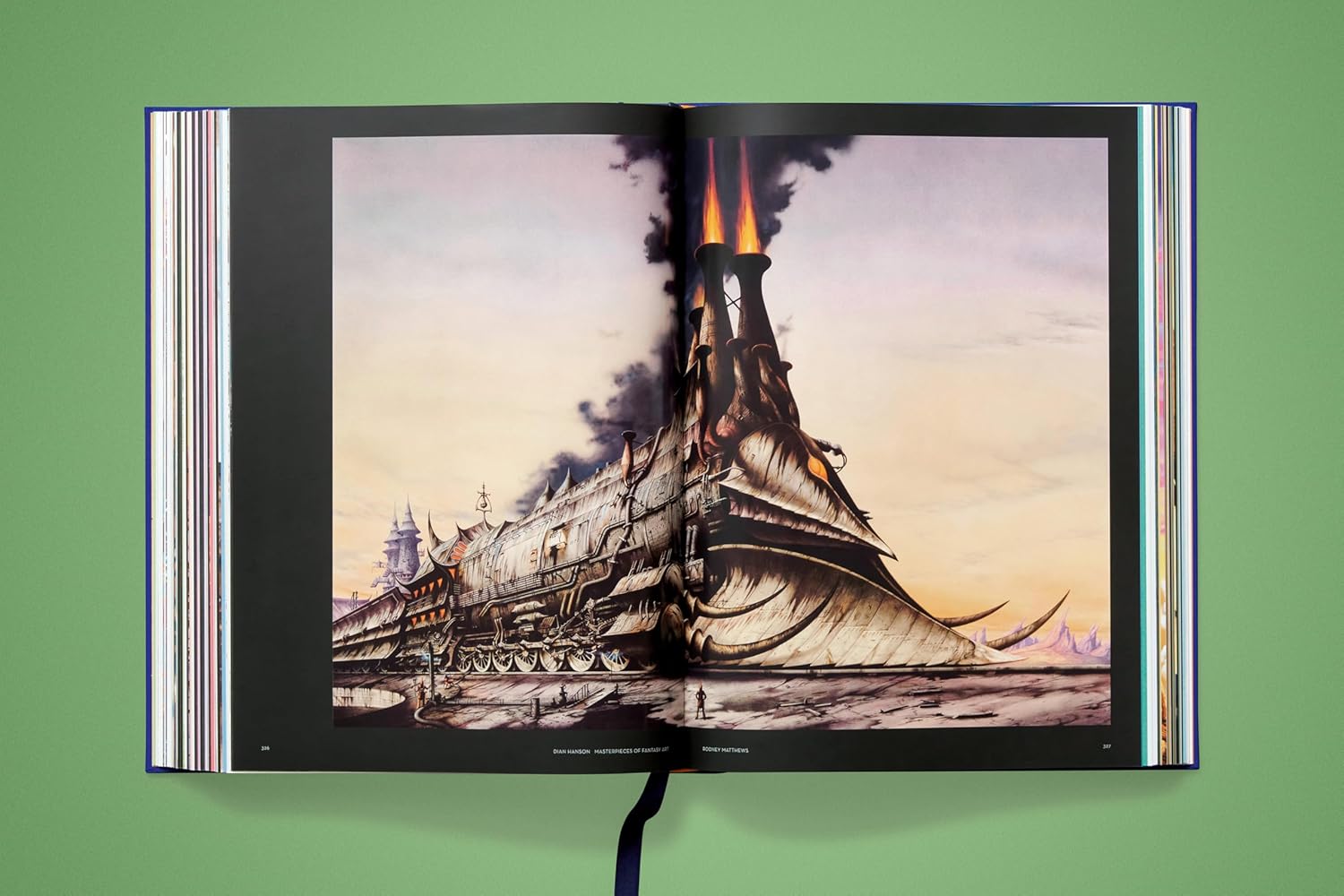 Masterpieces of Fantasy Art book inside