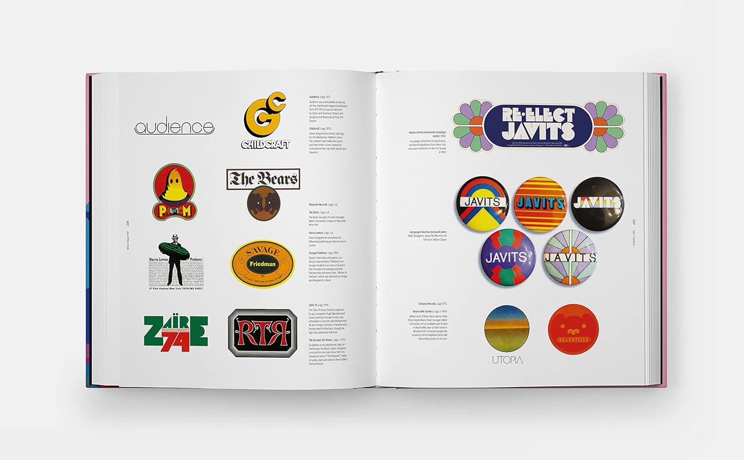 Milton glaser pop book inside